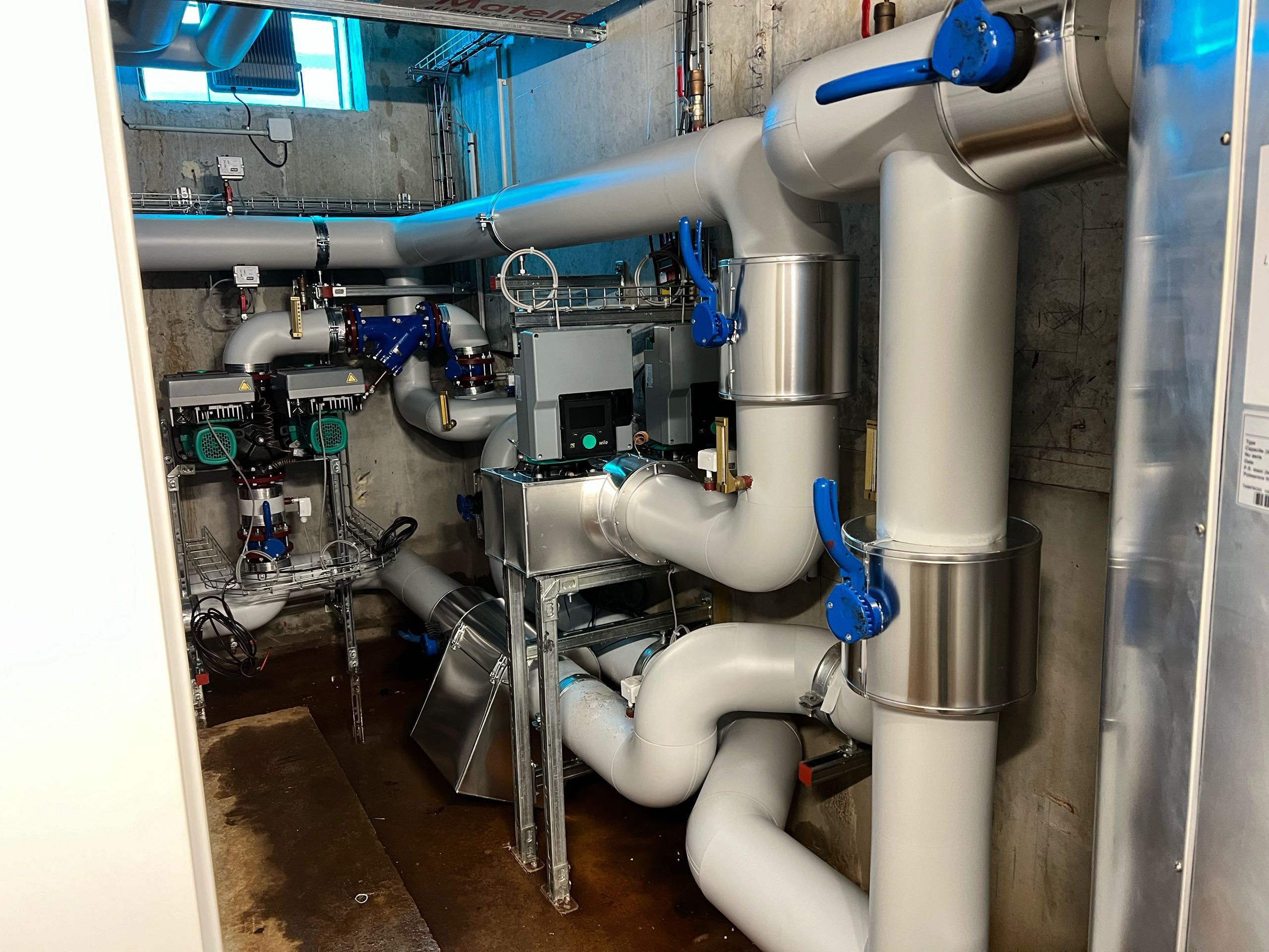 calorifuge réseaux eau glacée